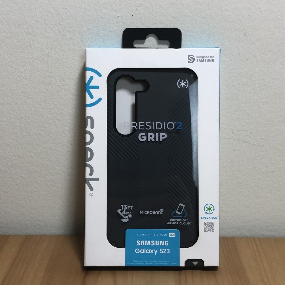 Speck Presidio 2 Grip Case Samsung Galaxy S23 Charcoal Gray/Bronze